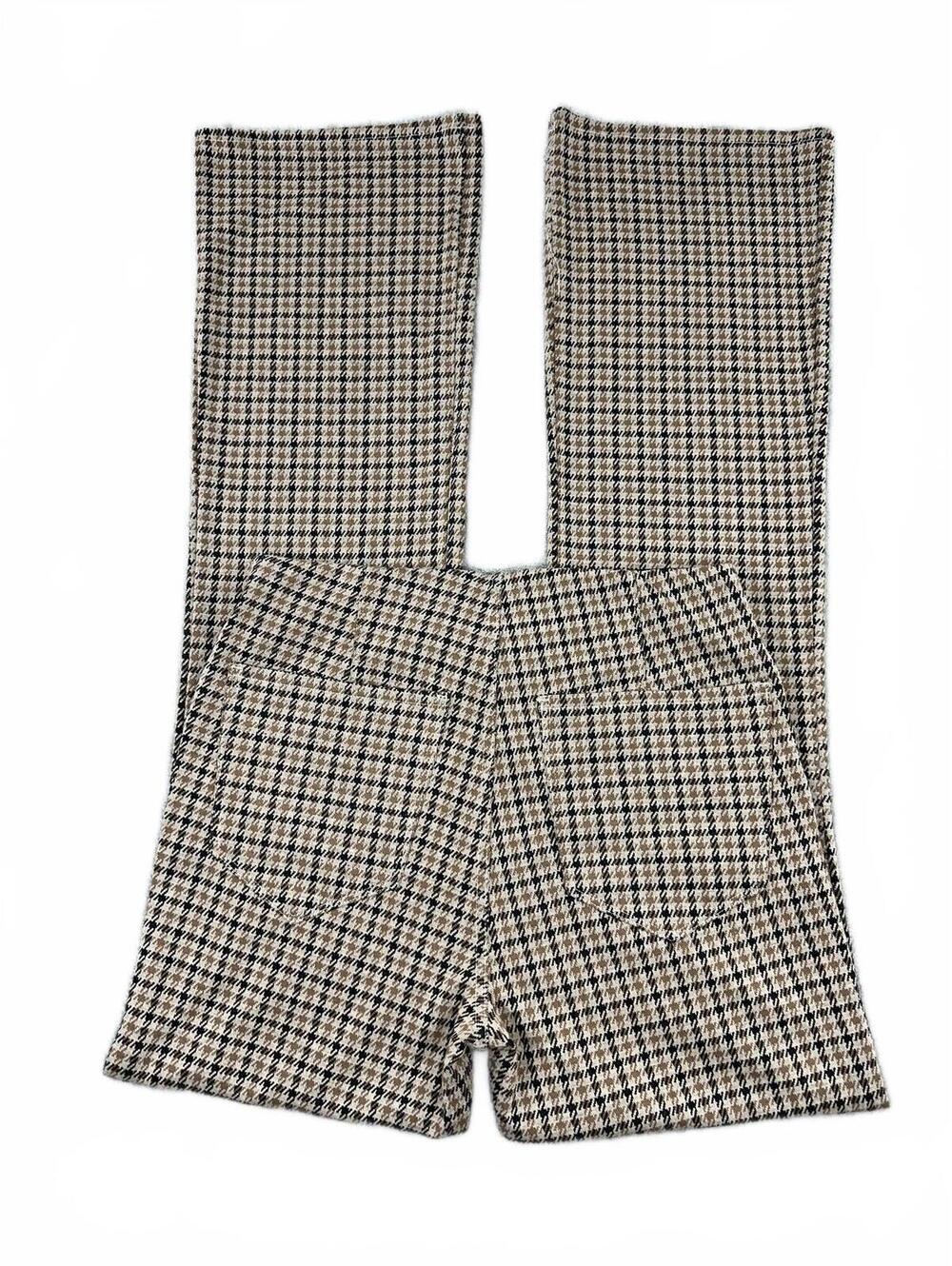 American Eagle Houndstooth Flared Pants